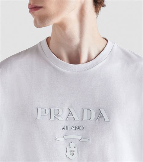 prada mens t-shirts|harrods men's Prada t shirts.